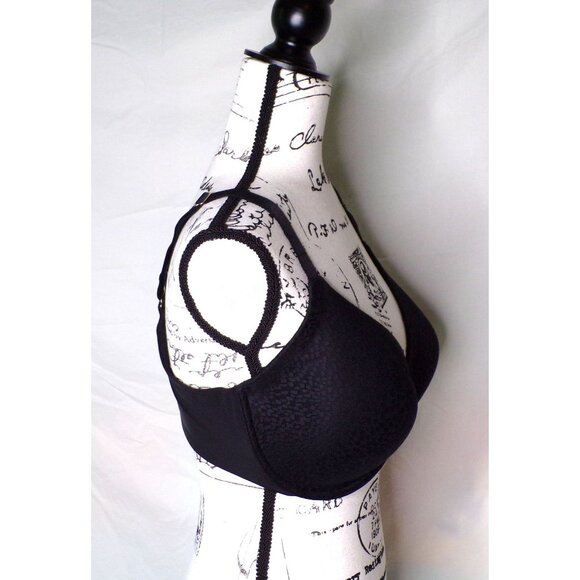🆕NATORI Comfort Evolution Convertible Underwire Bra 38DDD Black #731337 - Picture 7 of 9